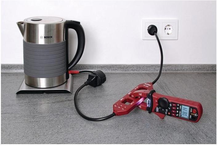 Image du produit Testboy Adaptateur de mesure de courant TV 435 Mesure du courant de charge/différentiel/fuite (CAT III 300V)