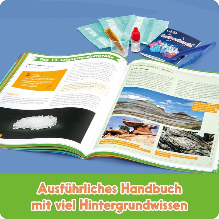 Actual product image Franzis Growing and researching crystals