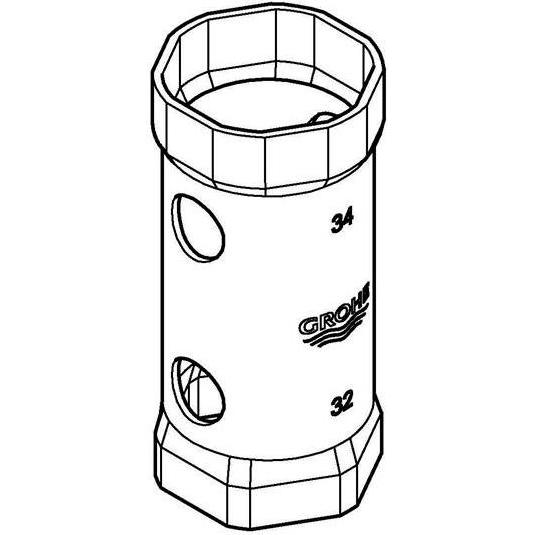 Thumbnail - Grohe, Zubehör Sanitärinstallation, Steckschlüssel