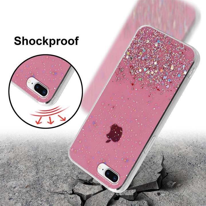 Immagine prodotto Cadorabo Copertura in TPU scintillante (Apple iPhone 7 Plus, Apple iPhone 7s Plus)