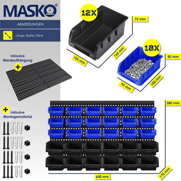 Actual product image Masko Wall shelf