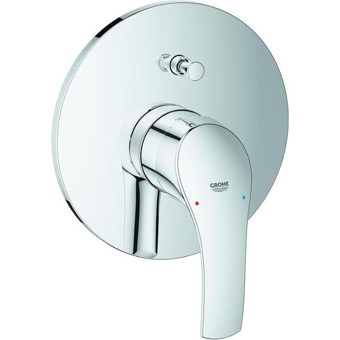 Grohe, Badarmatur, Einhand-Wannenbatterie EUROSMART Fertigmontageset f 35501 chr