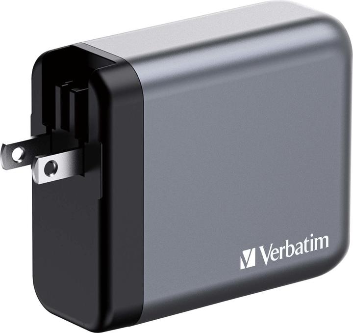 Actual product image Verbatim GNC-140 GaN Charger (140 W, 4 ports)