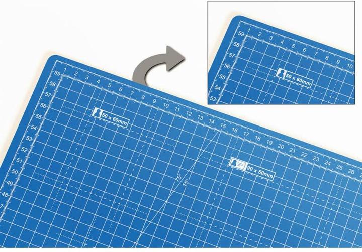 Actual product image Dahle Self-closing cutting mat with cut-resistant core (90 x 60 cm)
