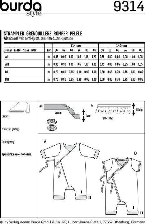 Immagine prodotto Modello tutina