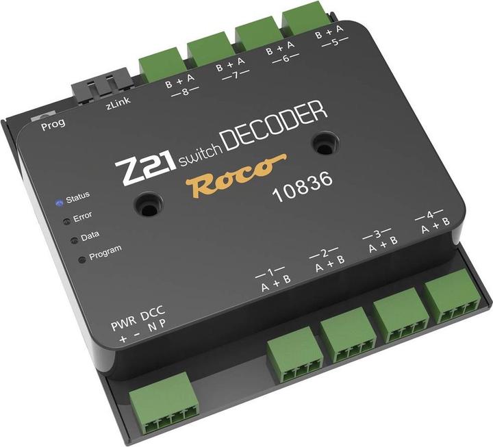 Actual product image Roco 10836 Z21 switch Decoder Switching Decoder Module