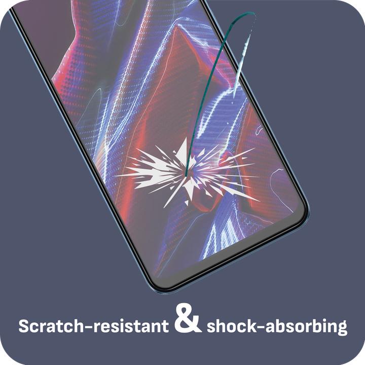 Actual product image Cazy Protective Glass Compatible with Poco X5 Tempered Glass Case Compatible - 1 piece (1 pcs., Xiaomi Poco X5)