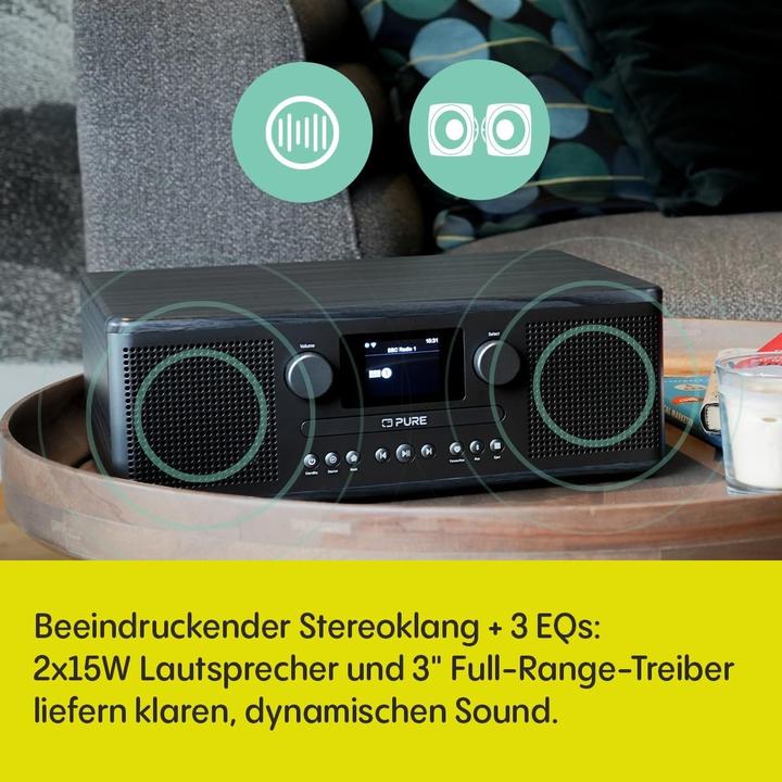 Produktbild Pure Classic C-D6i (DAB+, Internetradio, FM, DAB, Bluetooth, WLAN)
