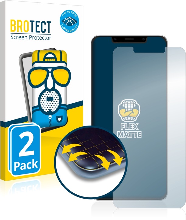 Actual product image BROTECT Full-Cover Protector Matte (2 Piece, Huawei Mate 50 Pro)