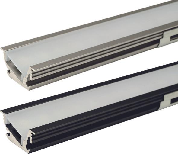 Produktbild L&S LED Einbauprofile Venice Mini ohne Lichtblende