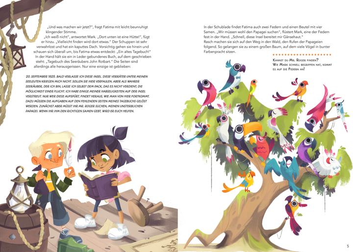 Image du produit Escape! Das Abenteuer-Game-Buch: Die magische Schatzinsel (Allemand)