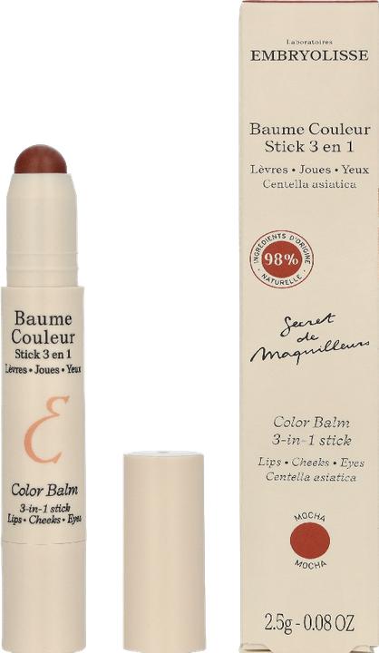 Produktbild Embryolisse - Color Balm 3-In-1 Stick - Mocha - 2.5 g (Lippenbalsam)