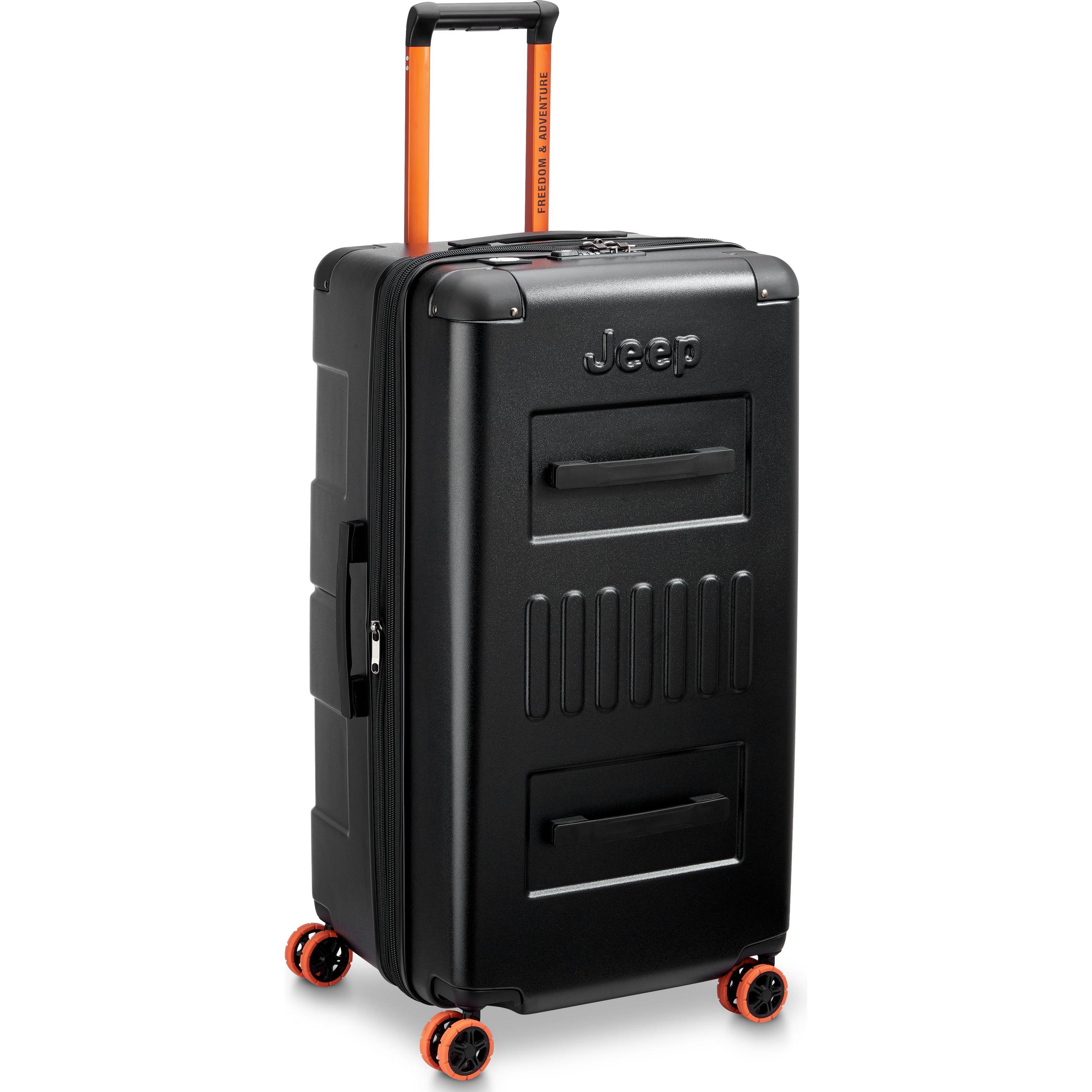 Delsey Unisex Nero Valigia, Jeep Jh002b, (131 L)