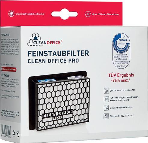 Produktbild Clean Office PRO Drucker Feinstaubfilter 150x120x50mm 1er