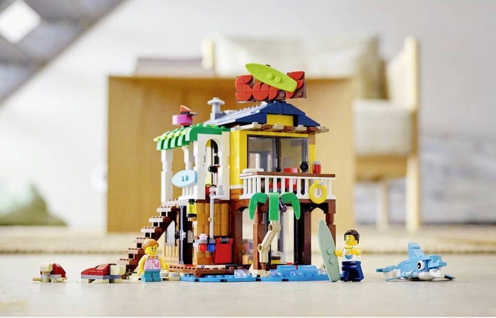 Image du produit LEGO Maison de plage des surfeurs (31118, LEGO Creator 3-in-1)