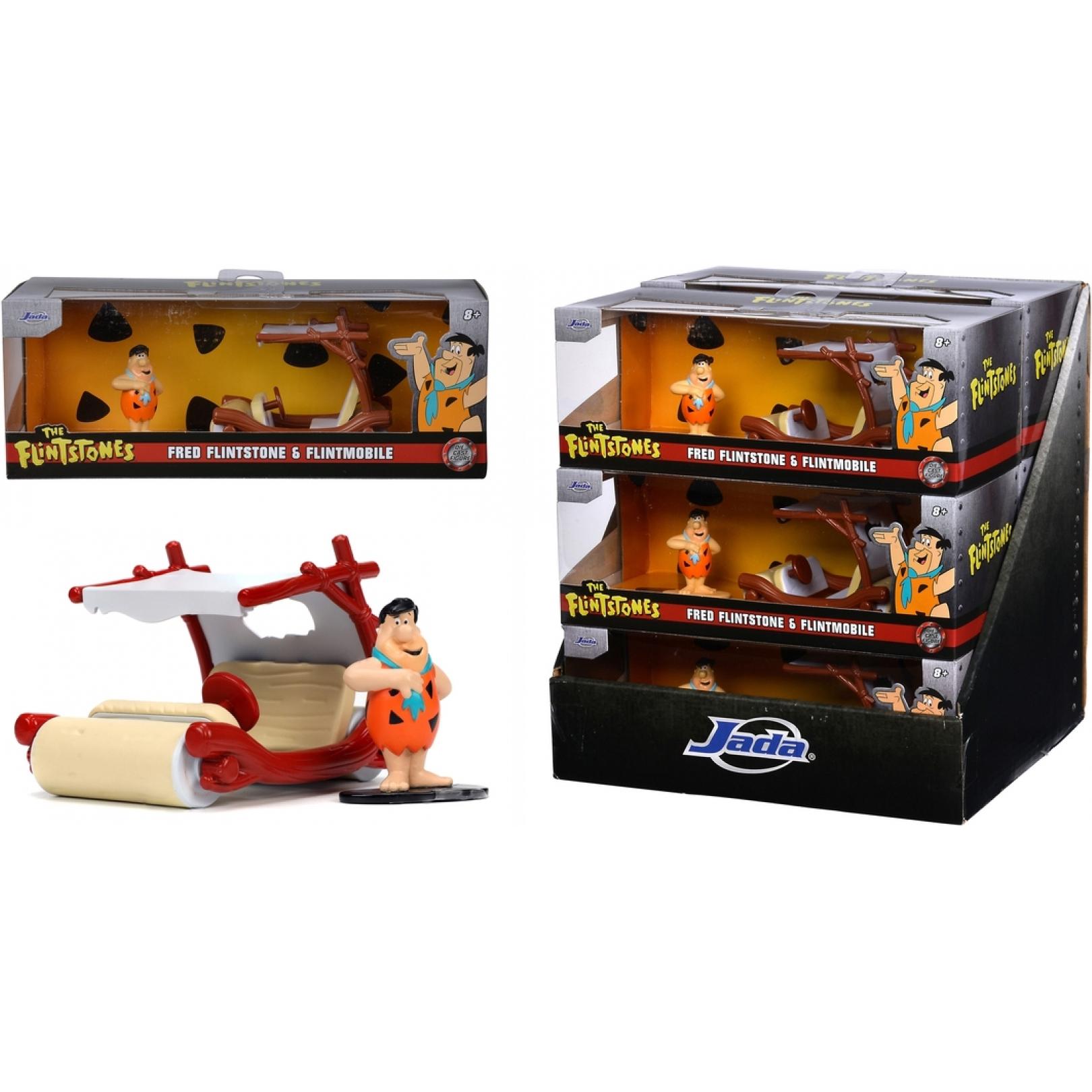 Jada 253253002 -The Flintstones Family car con personaggio - scala 1:32