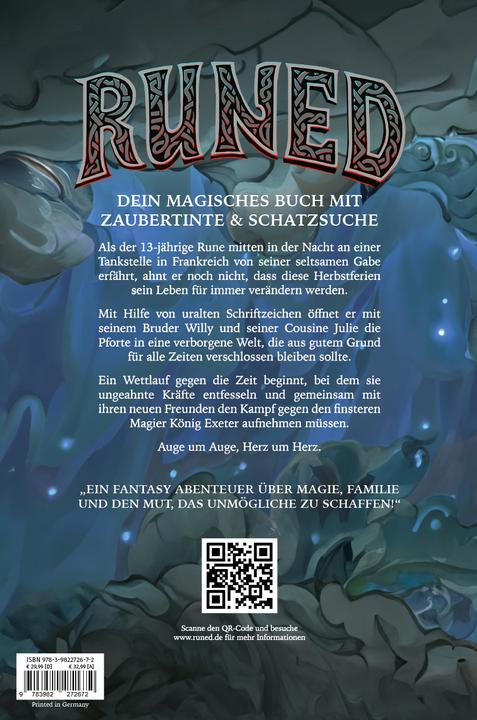 Produktbild RUNED - Das verschollene Auge (Deutsch, R. R. Stein, 2023)