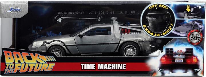 Actual product image Jada 253255038 - Ritorno al Futuro 1 - Time Machine DeLorean DMC12 con luci - sc