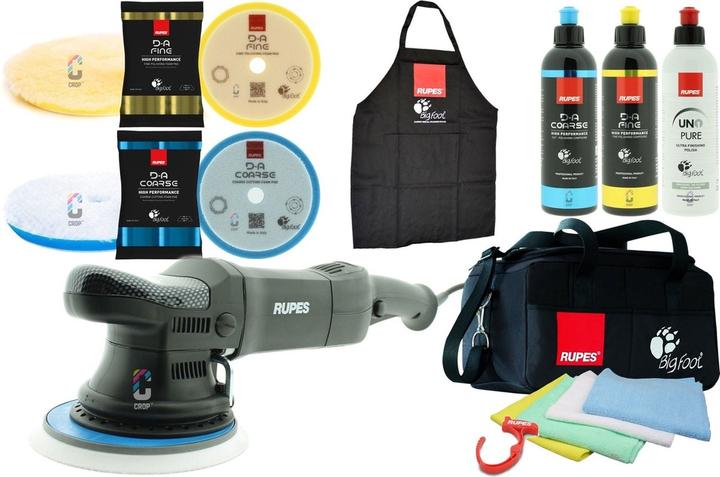 Actual product image Rupes LHR21 Polijstmachine 150mm - LUX-set (Eccentric grinder)