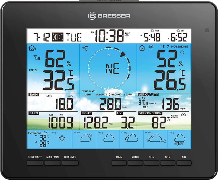 Produktbild Bresser Wetter Center 7 in 1, 4CAST