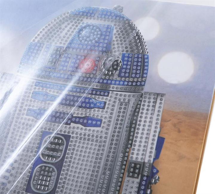 Produktbild Craft Buddy R2-D2, Crystal Art Notizbuch 18x26cm
