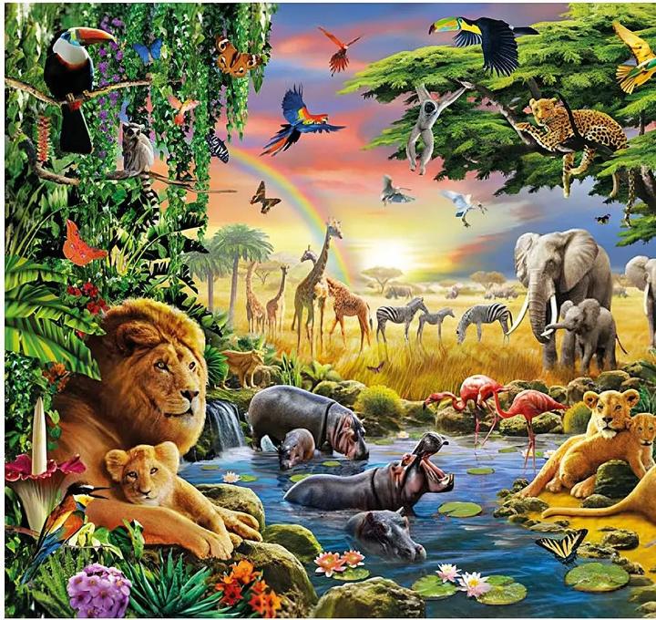 Immagine prodotto Clementoni Puzzle The African Gathering pezzi (2000 pezzi)