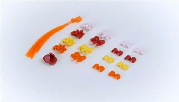 Actual product image Schleich HairClips Accessories (18 pcs.)