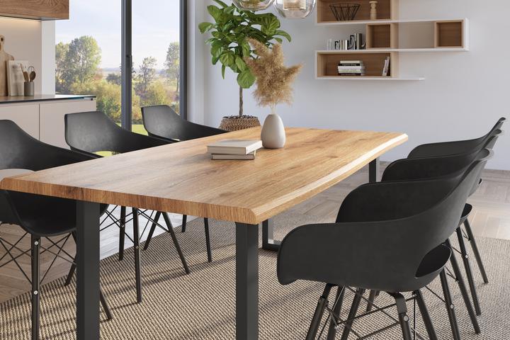 Image du produit SAM JULIUS Baumkante massiv Mdf (220 x 100 x 77 cm)