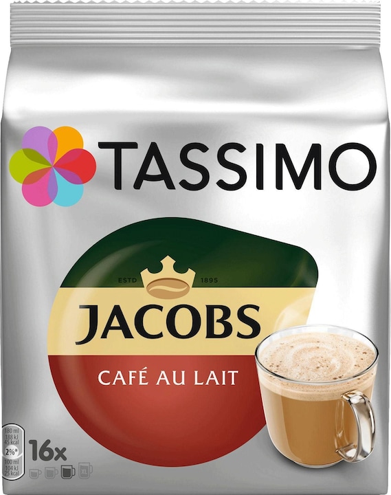 Image du produit Tassimo Café au lait (16 x Port.)