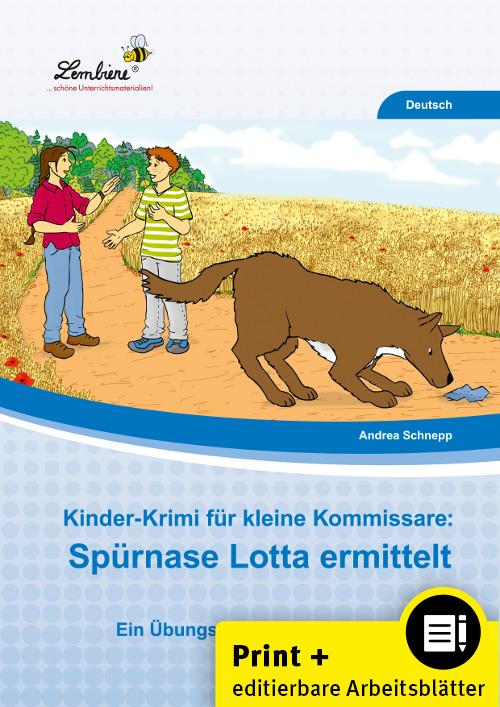 Produktbild Kinder-Krimi für kleine Kommissare: Spürnase Lotta ermittelt (Set) (Deutsch, Andrea Schnepp, 2022)