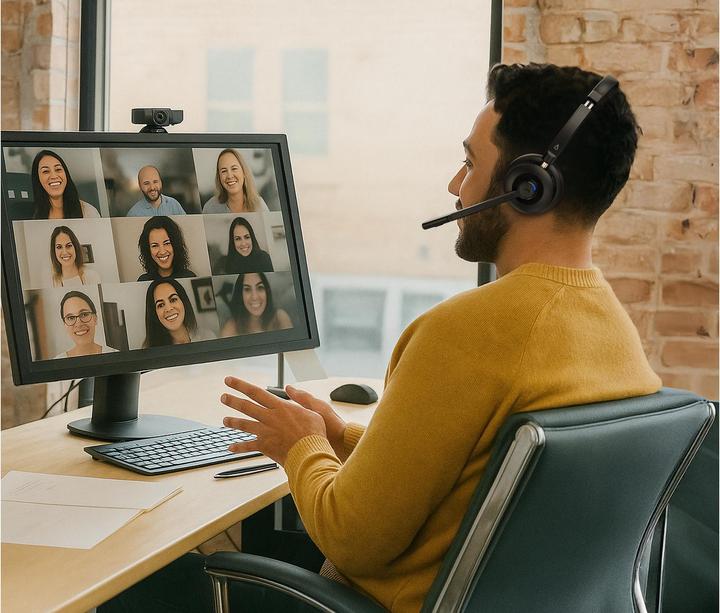 Actual product image Creative On-Ear-Headset Chat Wireless (Cable, Wireless, USB-C)