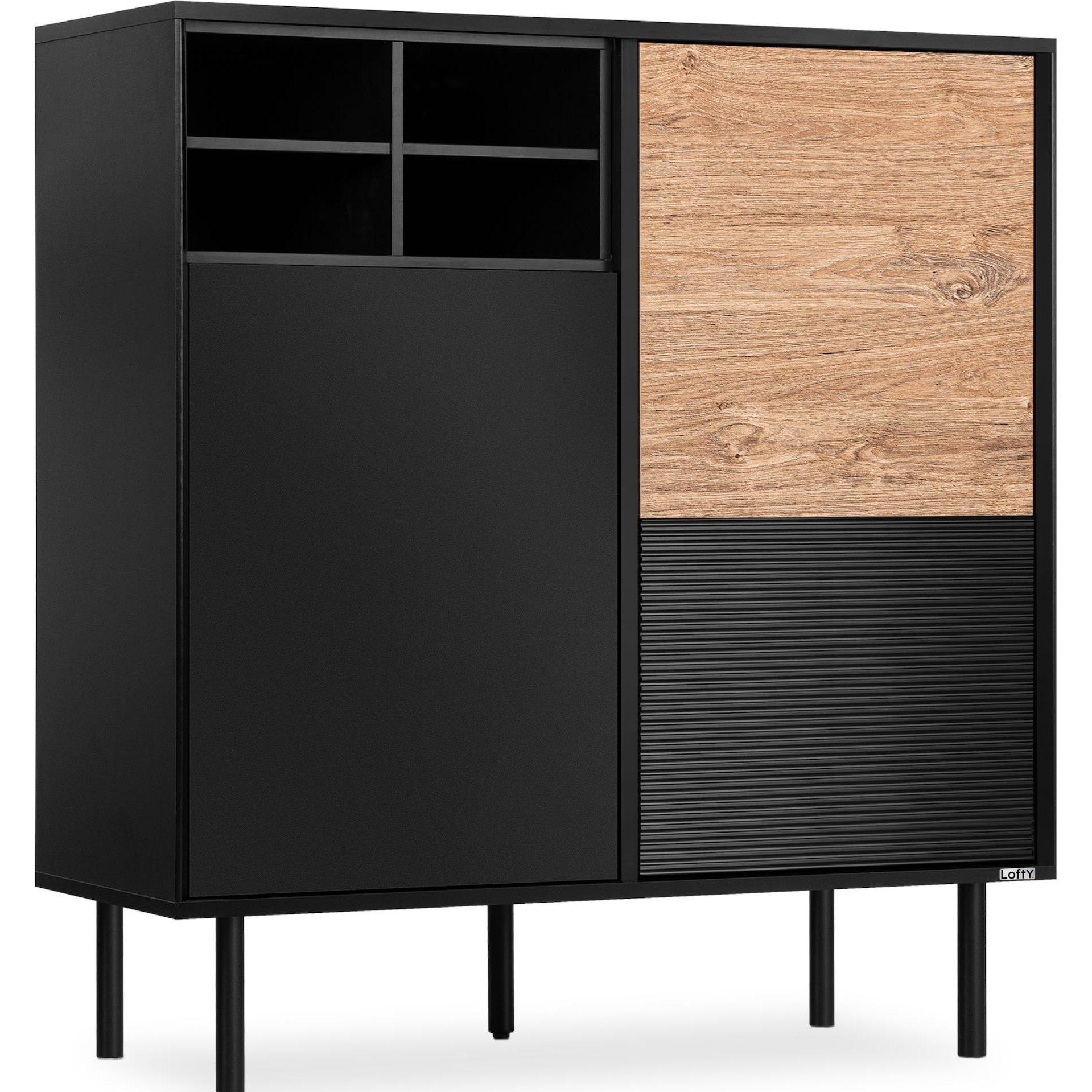 Konsimo, Kommode + Sideboard, Lofty (101.5 x 109.5 x 41 cm)