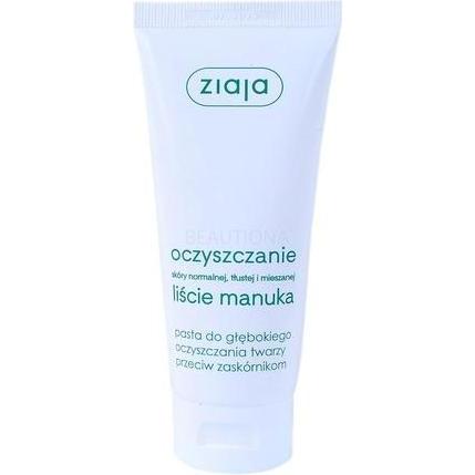 Ziaja Donna Pulizia Viso, Pasta Peeling Detergente Profondo Albero Di Manuka Purificante 75 Ml (Scrub Detergente, 75 Ml)