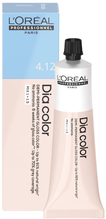 Immagine prodotto L'Oréal Professionnel Dia Color 4.12 Marrone Medio Cenere Irisé - 60ml (Marrone)