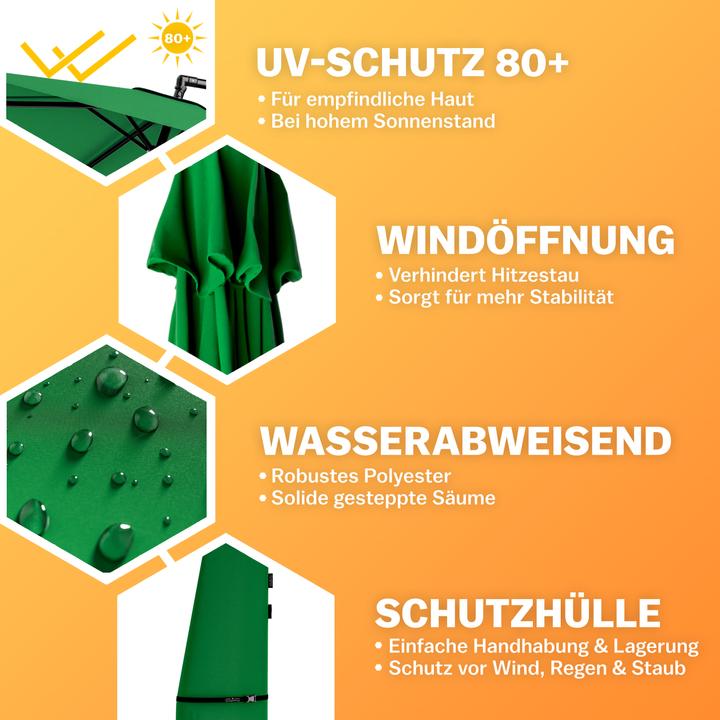 Immagine prodotto Kingsleeve Ampelschirm (3 m)