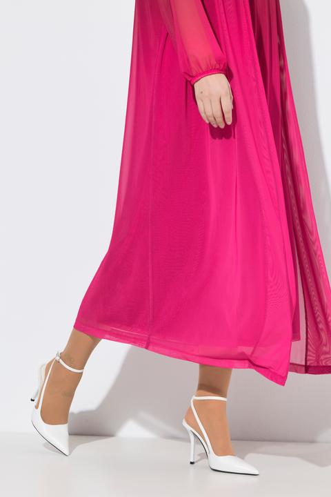 Actual product image Miamoda Straight cut color gradient mesh jacket (46)