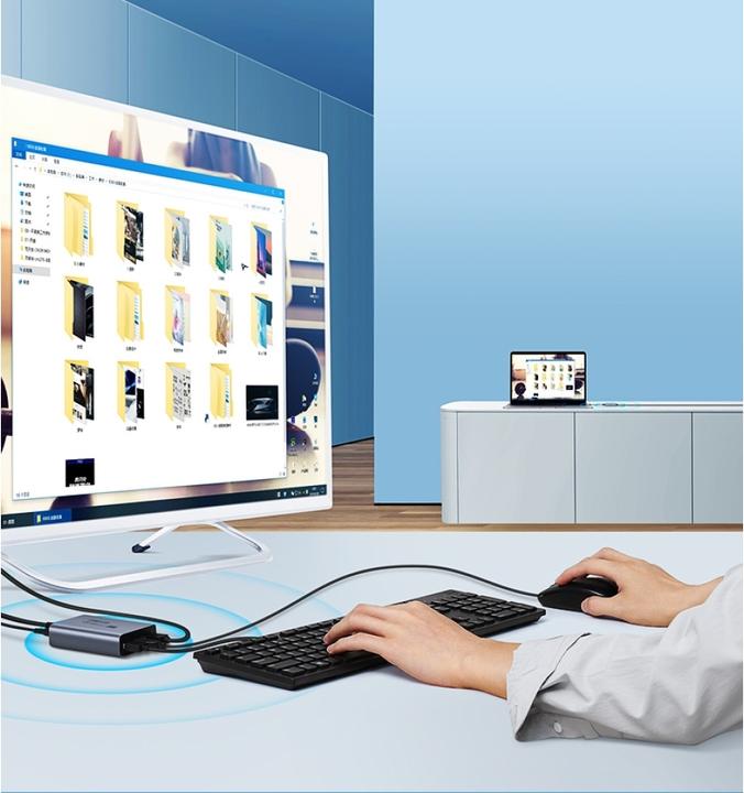 Produktbild Ugreen HDMI KVM USB over Ethernet Extender Transmitter