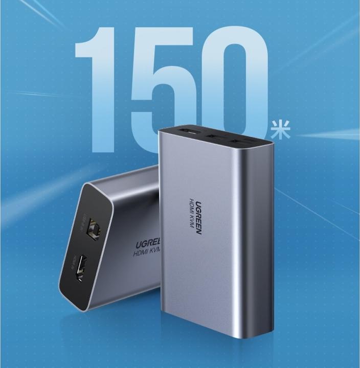Produktbild Ugreen HDMI KVM USB over Ethernet Extender Transmitter