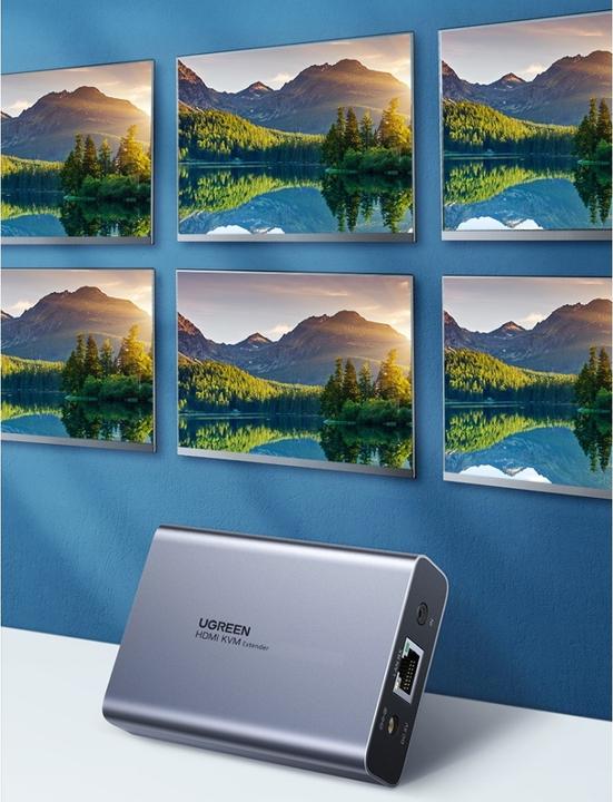 Produktbild Ugreen HDMI KVM USB over Ethernet Extender Transmitter
