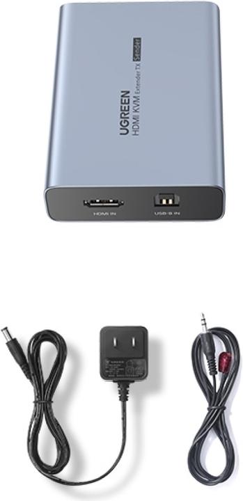 Produktbild Ugreen HDMI KVM USB over Ethernet Extender Transmitter