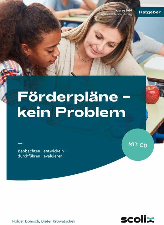 Produktbild Förderpläne - kein Problem (Deutsch, Dieter Krowatschek, Holger Domsch, 2022)