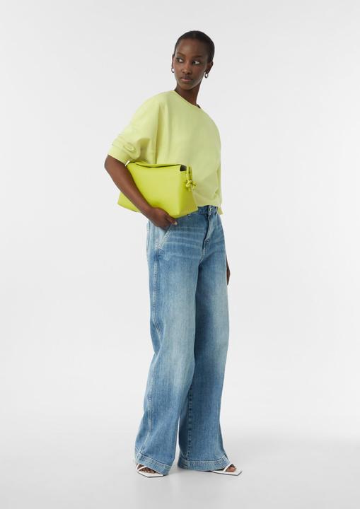 Produktbild Comma Sweatshirt Sweatshirt im Relaxed Fit mit 3/4-Ärmeln (40)