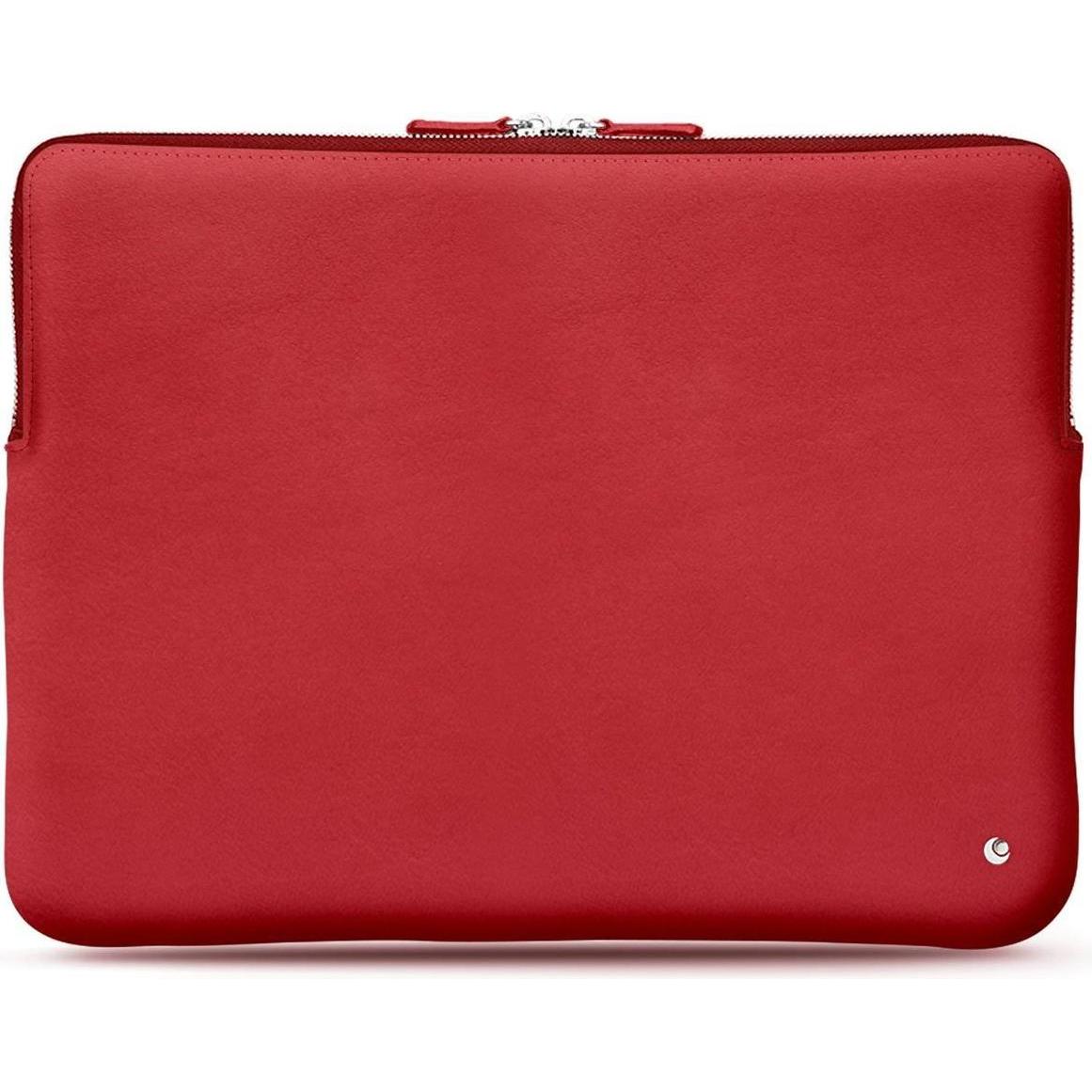 Noreve Lederschutzsleeve, Notebooktasche, Rot