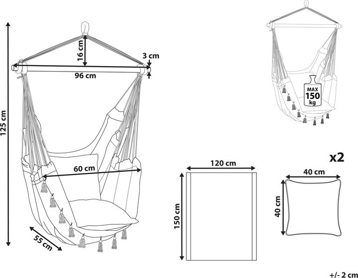 Produktbild Beliani Varena (150 kg)
