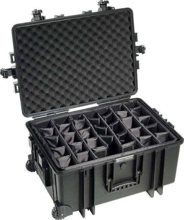 B+W Koffer Typ 6800 RPD Schwarz (Fotokoffer, 70.90 l)