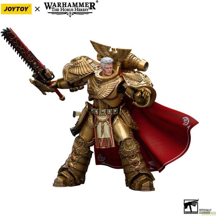 Actual product image Joy Toy Warhammer The Horus Heresy 1/18 Imperial Fists Rogal Dorn Primarch of the 7th Legion 12