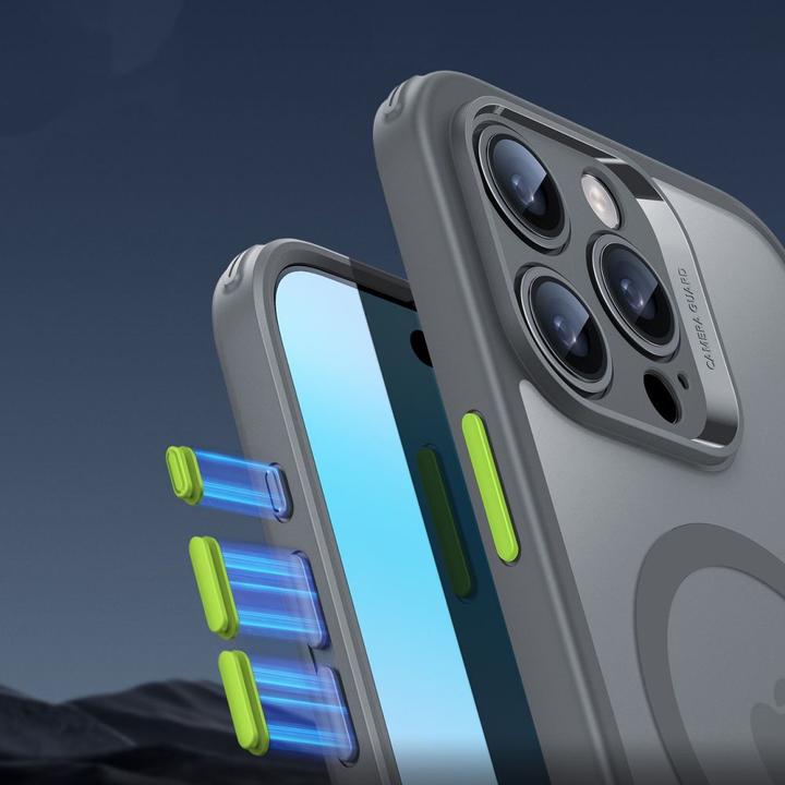 Immagine prodotto ESR Etui Classic Pro Set Halolock MagSafe na iPhone 16 Pro - szare (Apple iPhone 16 Pro)