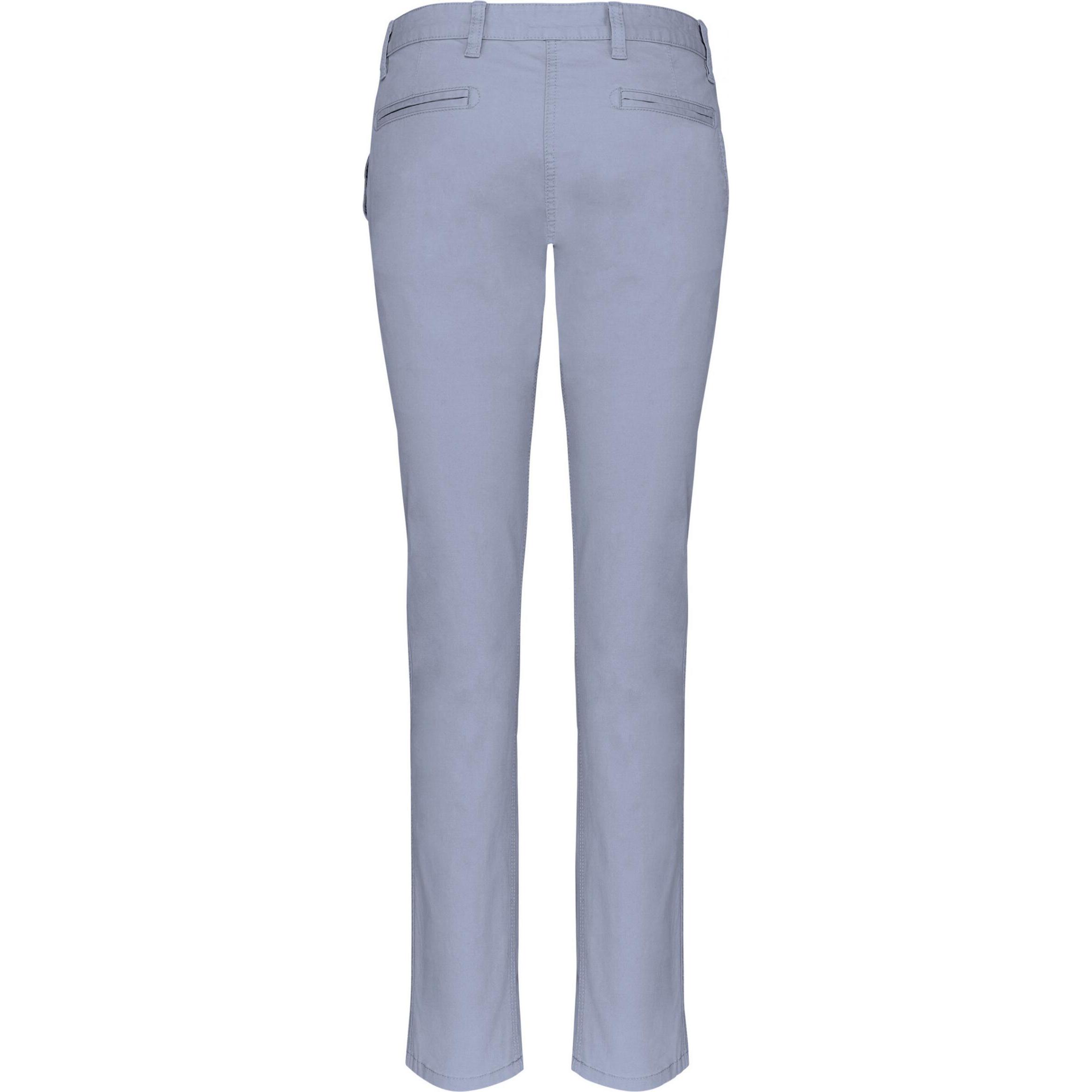Thumbnail - Kariban, Damen, Hosen, Chinohose Frau, Blau, (44)
