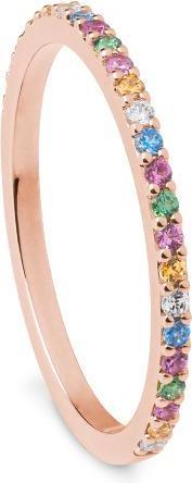 Produktbild Breuning RING - Brill. | Sky Blue | Apple Green | Saf. Pink (50, 750/18 K Gold)