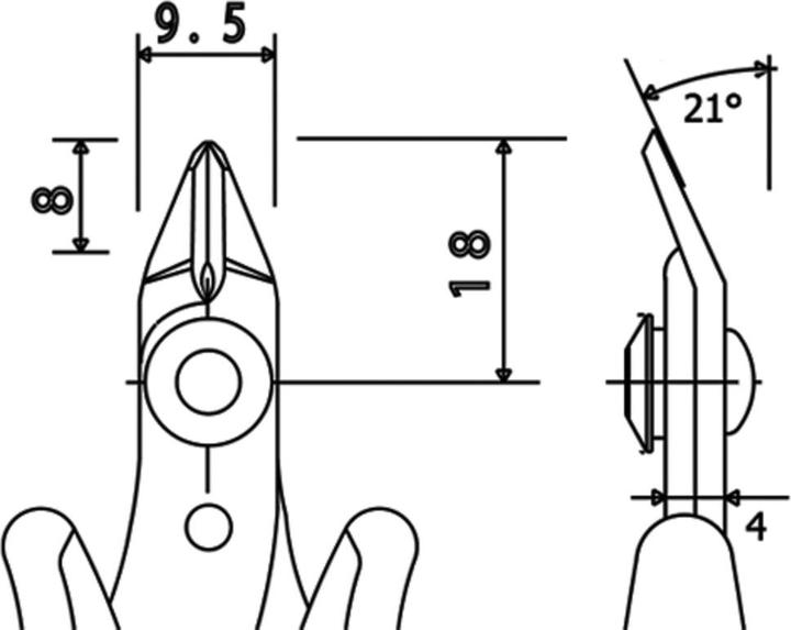 Produktbild Wetec Micron-Shear 170M, Standardgriffe (132 mm)